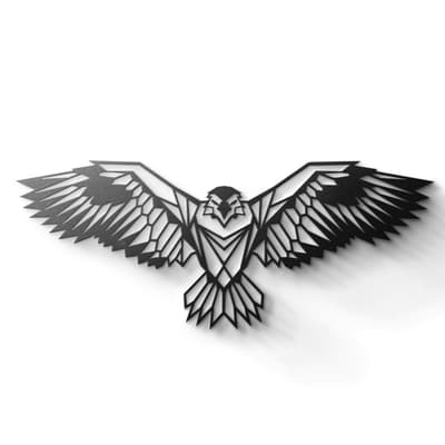 Metal Wall Art - Hawk
