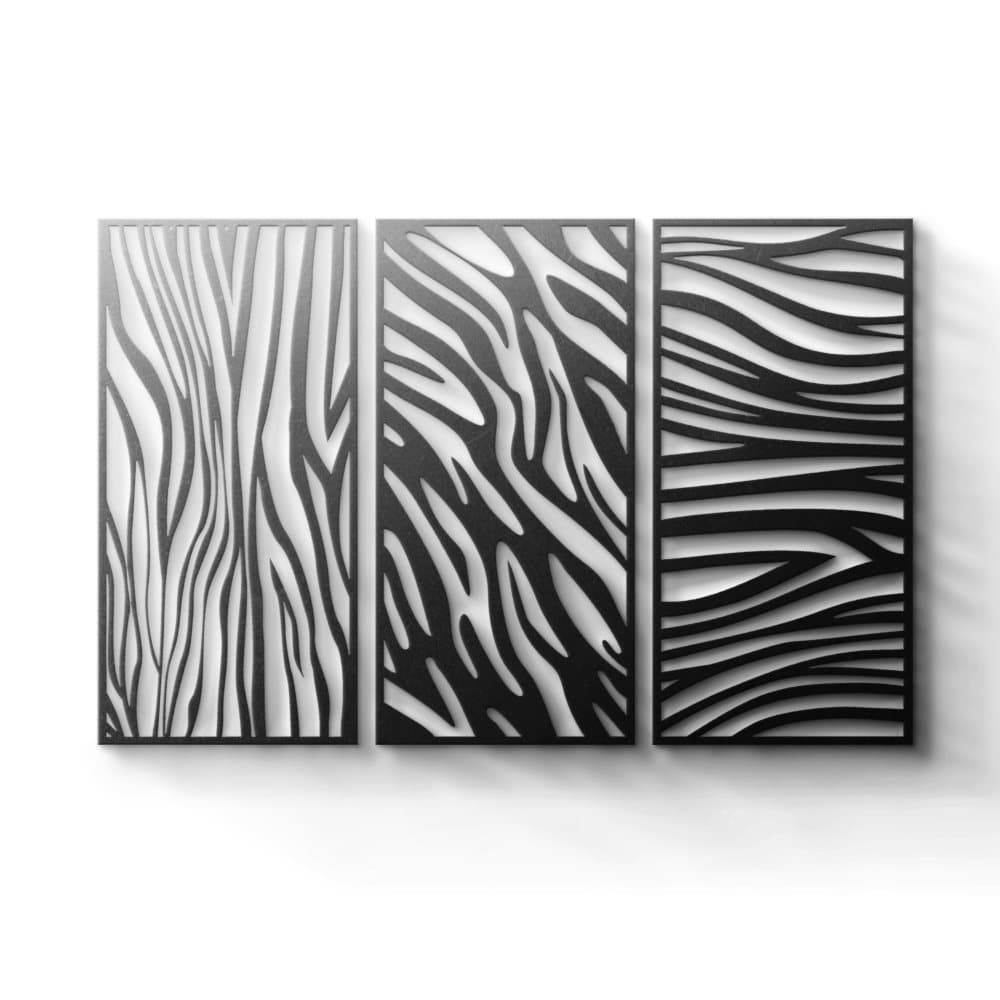 Metal Wall Art - Zebra