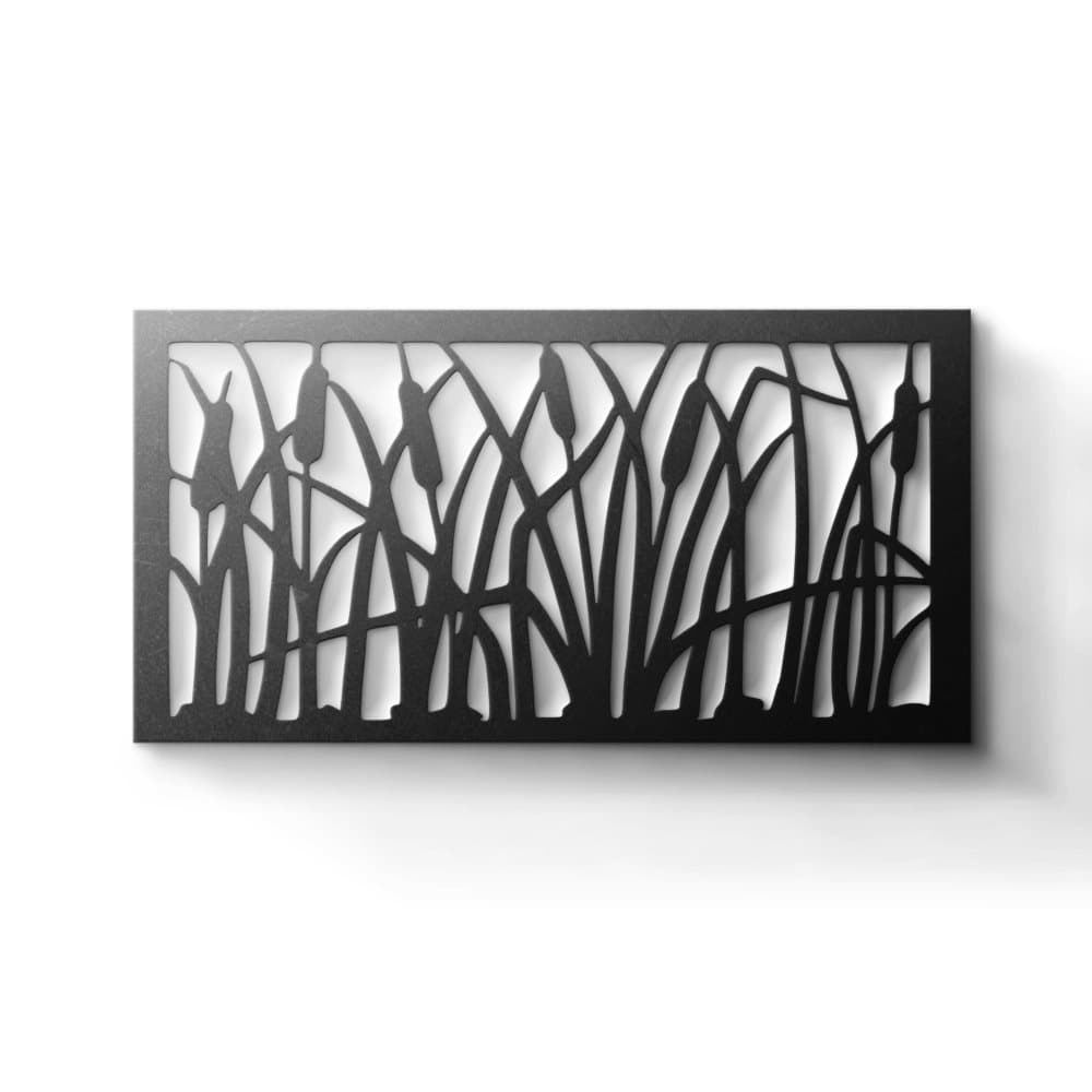 Metal Wall Art - Bulrush #1