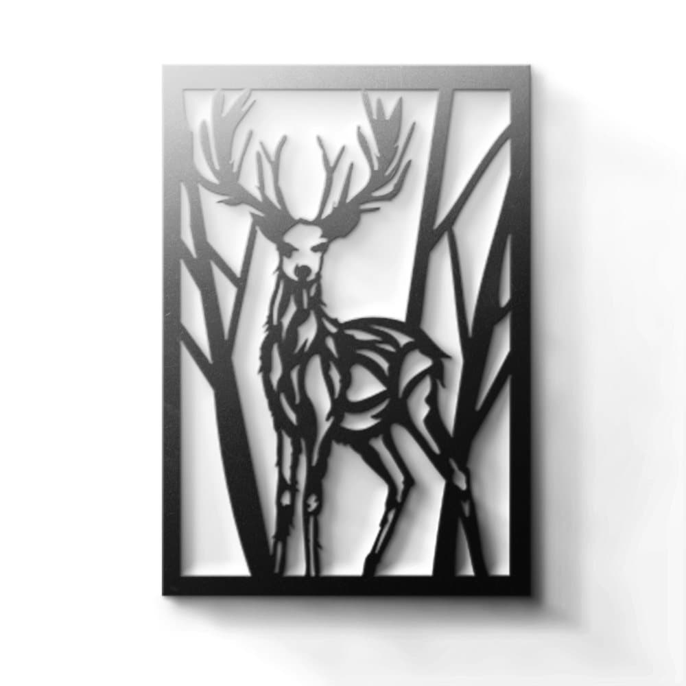 Metal Wall Art - Forrest Deer