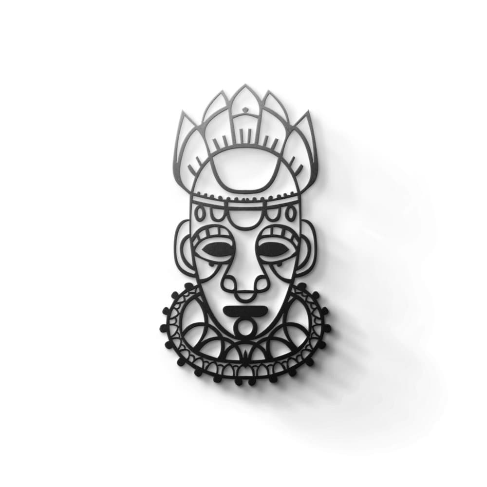 Metal Wall Art - Mexican Mask