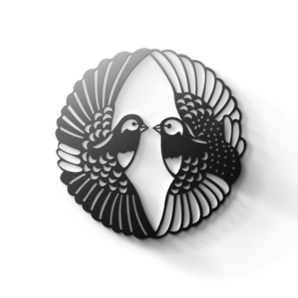 Metal Wall Art - Birds