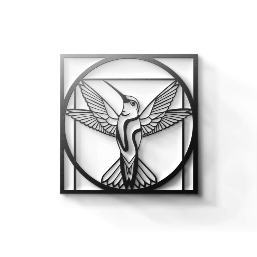 Metal Wall Art - Vinci Bird