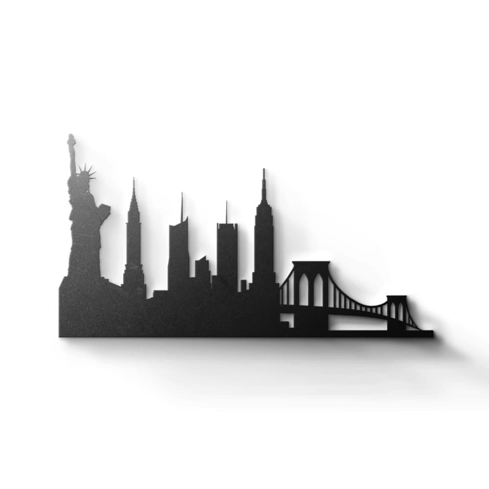 Metal Wall Art - New York