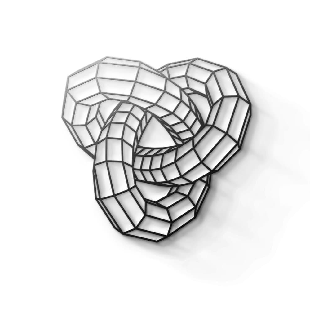 Metal Wall Art - Knot Geometrical