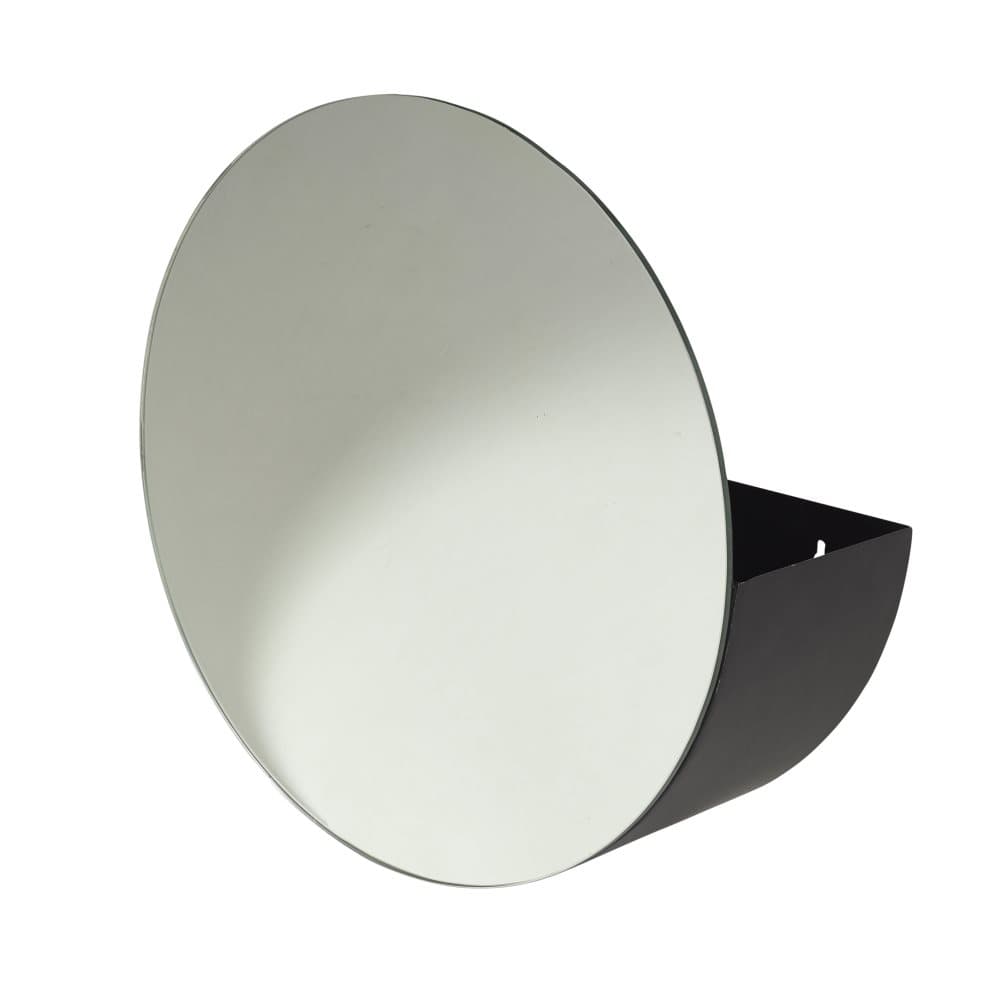 Broste Copenhagen Spegel Järn/Glas D: 40 x 16 cm Black/Normal Mirror
