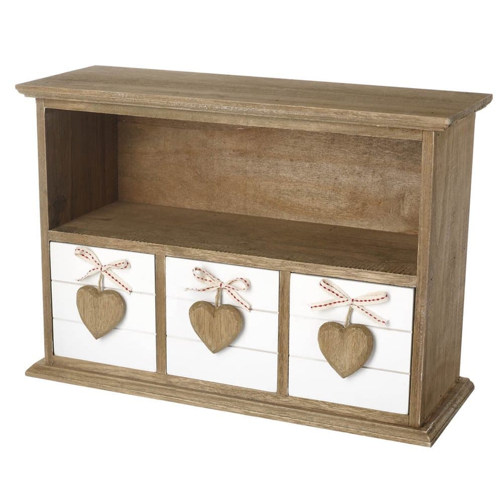 Shelf With 3 Drawers