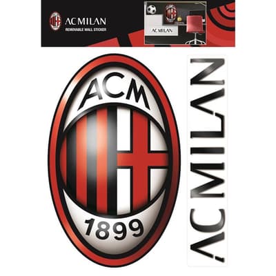 AC Milan Official Wall Stickers (Set of 2)