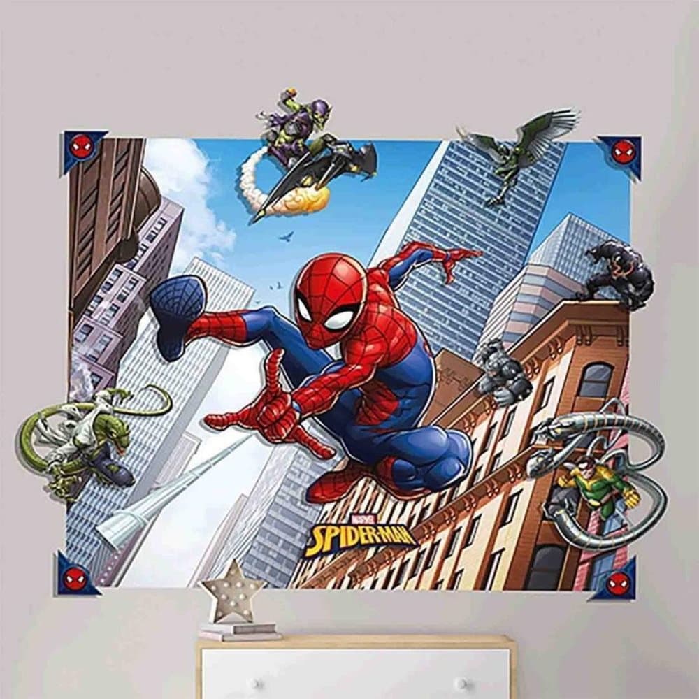 Spider-Man 3D Pop-Out Wall Decoration
