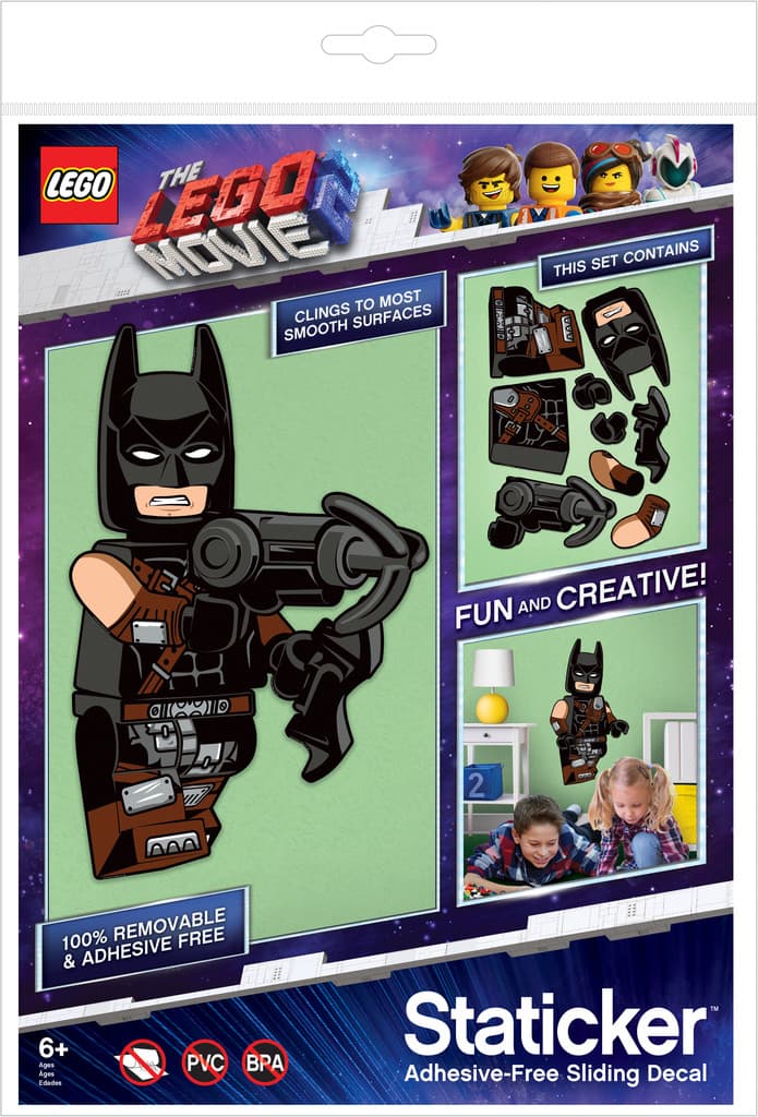 LEGO® Movie 2 Staticker Väggstickers Batman