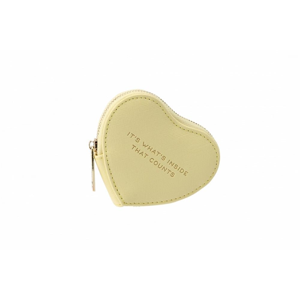 Willow & Rose Its Whats Inside Heart Coin Purse