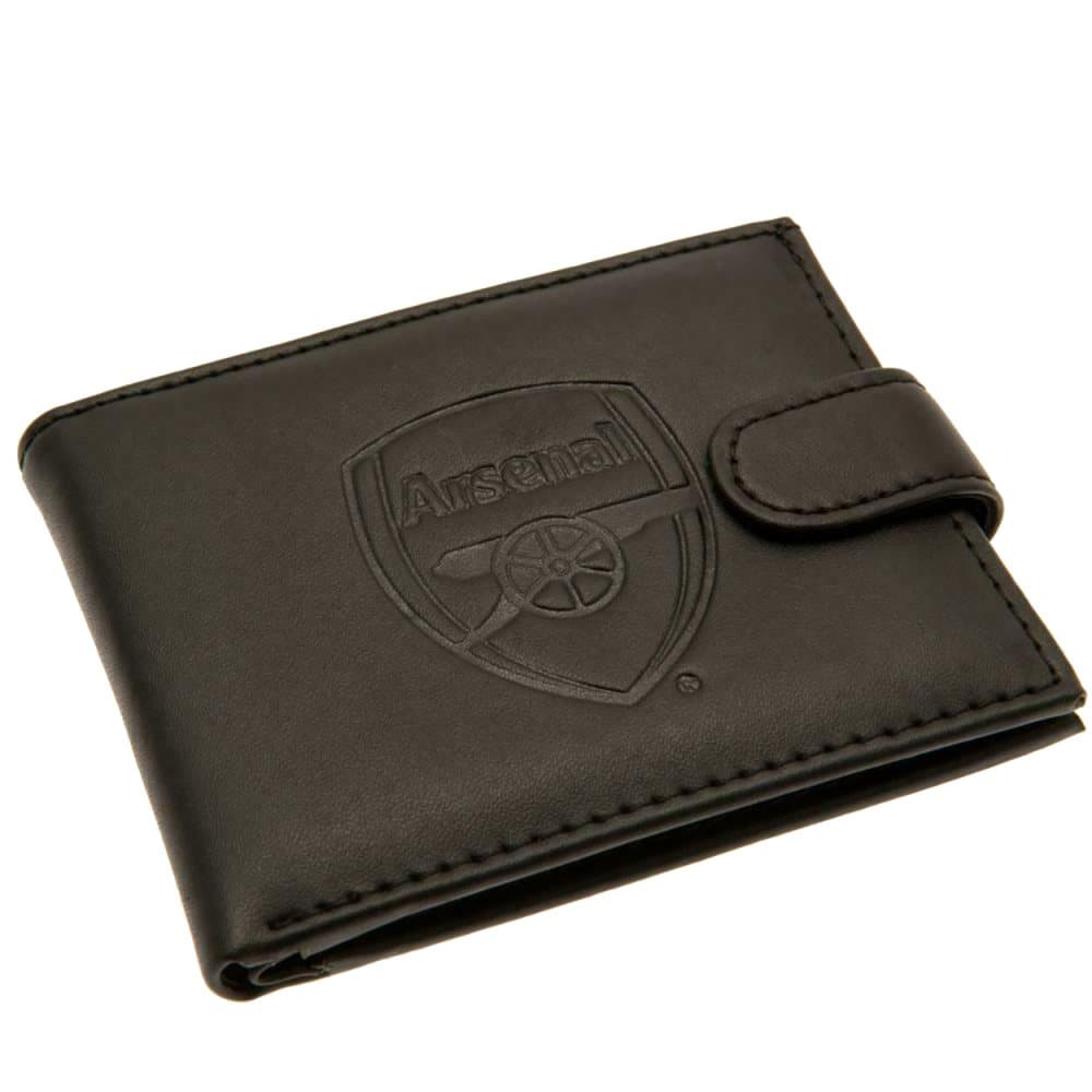 Arsenal FC RFID Embossed Leather Wallet