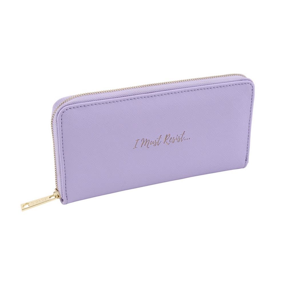 CGB Giftware Willow And Rose I Must Resist Lilac Wallet/Purse