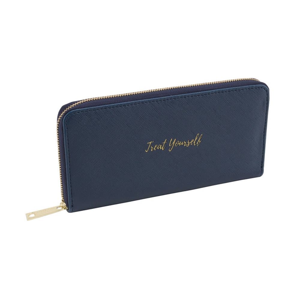 CGB Giftware Willow And Rose Treat Yourself Navy Wallet/Purse