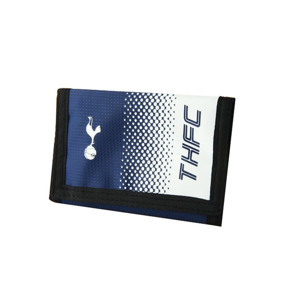 Tottenham Hotspur FC Official Fade Touch Fastening Football Crest Wallet