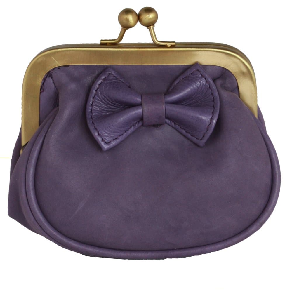 Eastern Counties Leather Womens/Ladies Lottie Kiss Lock Coin Purse