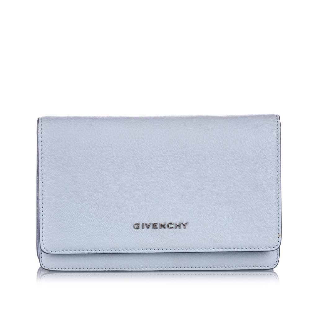 Givenchy Pandora Wallet on Chain Blue