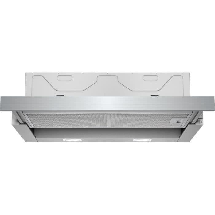 SIEMENS LI64MA530-Teleskophætte-Evakuering / genanvendelse-420 m3 luft / h-59 dB-A-4 hastigheder-L 60 cm-Inox