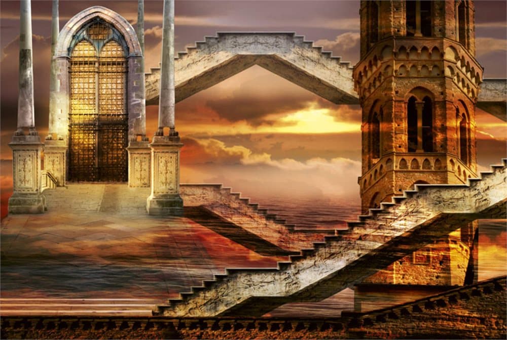 FOTOTAPET EASY UP ETHEREAL TOWER