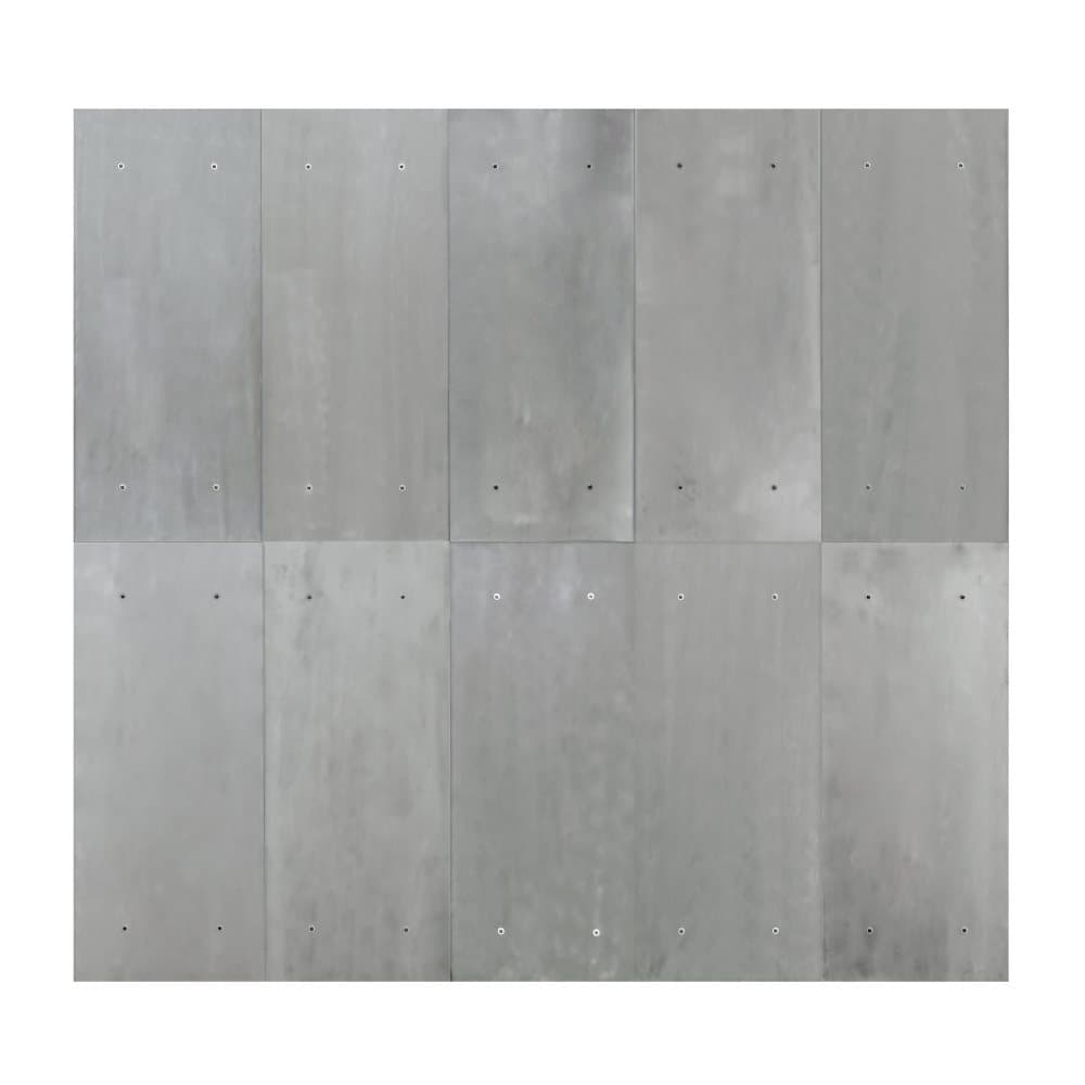 vtwonen - Fototapet - Tapet non-woven - Metallpanel - 300x280 cm
