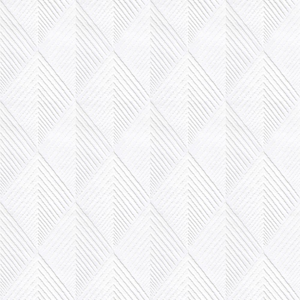 WOW - Tapet non-woven - Diamant Textur - Vit - 10mx52cm