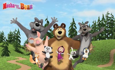 Fototapet Masha and Bear 13666VEXXXXXL