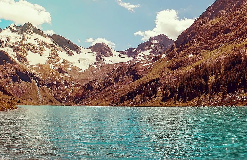 Fototapet Siberian Lake (400x260 cm)