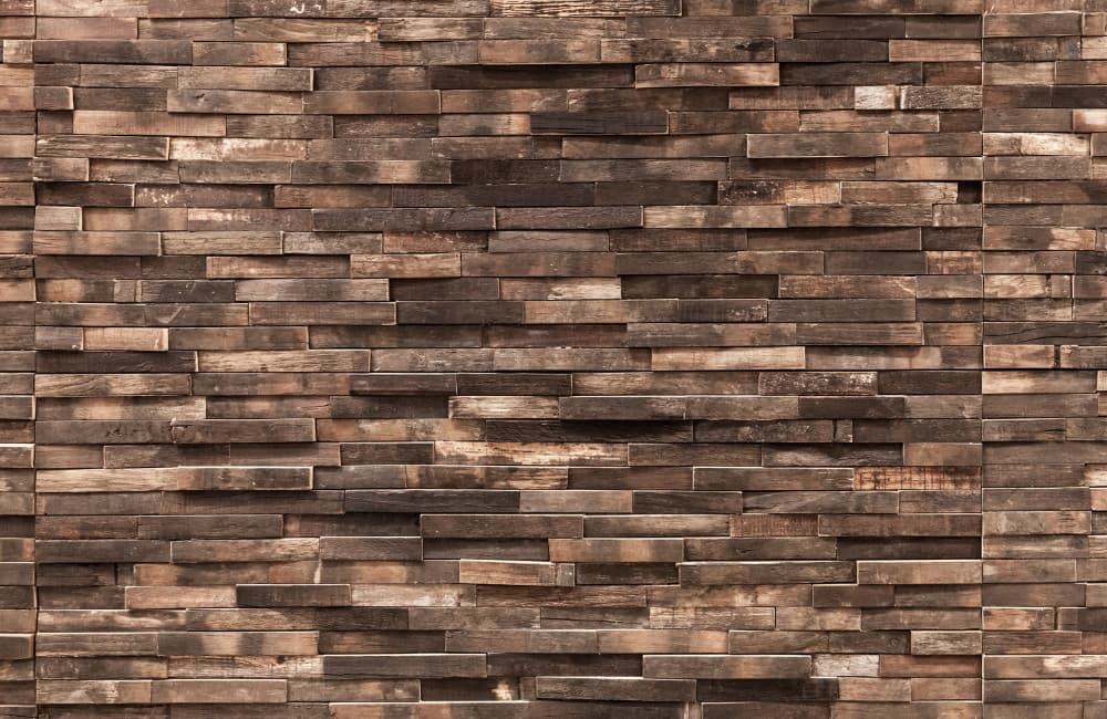 Fototapet Wooden Wall (400x260 cm)