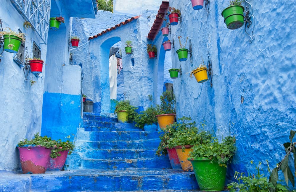 Fototapet Chefchaouen In Morocco (400x260 cm)