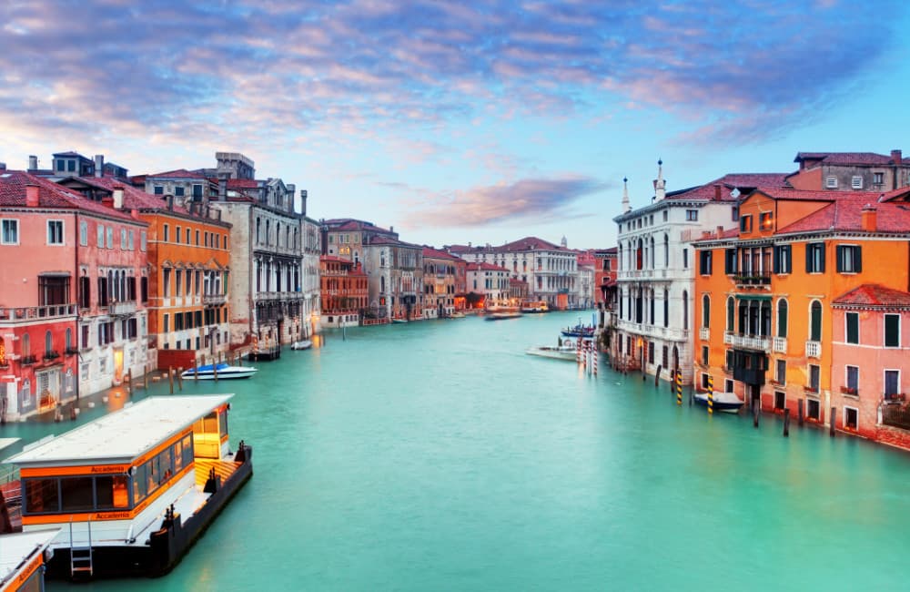 Fototapet Canal Grande In Venice (400x260 cm)