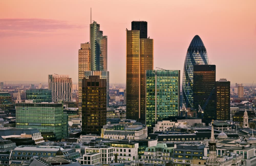 Fototapet City Of London (400x260 cm)