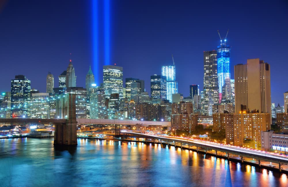 Fototapet Manhattan Skyline (400x260 cm)