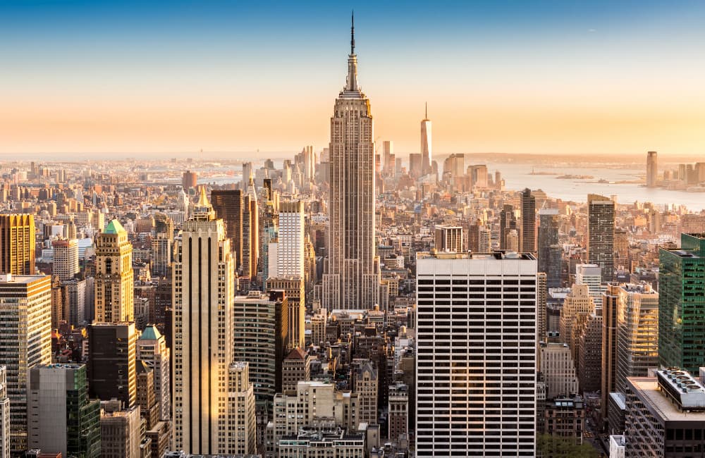 Fototapet New York Skyline (400x260 cm)