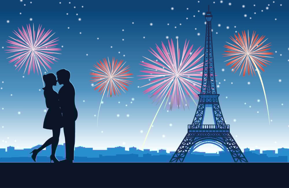 Fototapet Kram i Paris (400x260 cm)