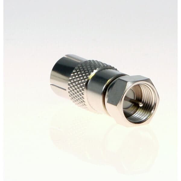 TRIAX Antenneadapter Coax Hun - F-stik Han 2-pak
