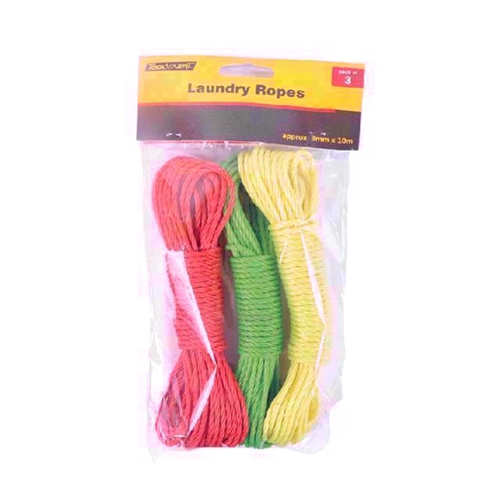 Adorn Laundry Ropes (Pack Of 3)