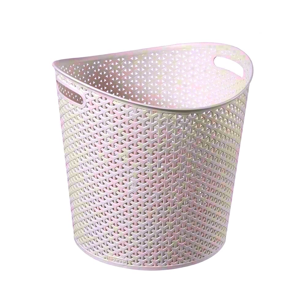 Curver My Style Rattan Effect Paper Bin
