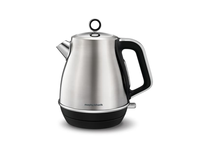 Morphy Richards Evoke, 1,5 l, 2200 W, Rostfritt stål, Metall, Vattennivå indikator, Sladdlös