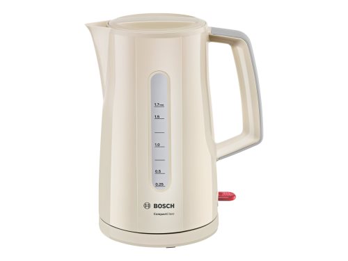 Bild av Bosch CompactClass TWK3A014 - Vattenkokare - 1.7 liter - 2400 W - kräm