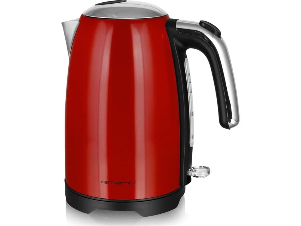 Emerio Wasserkocher, 1.7L, rot, automatische Abschaltung