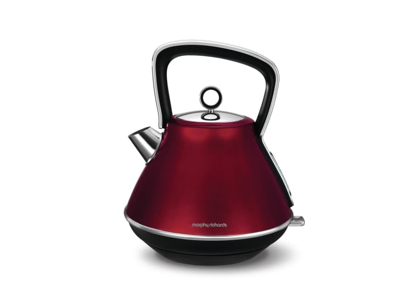 Morphy Richards Evoke 100108, 1,5 l, 3000 W, Röd, Vattennivå indikator