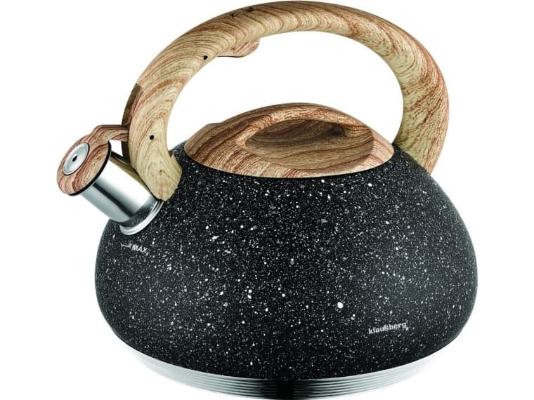 Klausberg KETTLE WITH WHISTLE 2.7L KLAUSBERG KB-7279 GRANITE WOOD