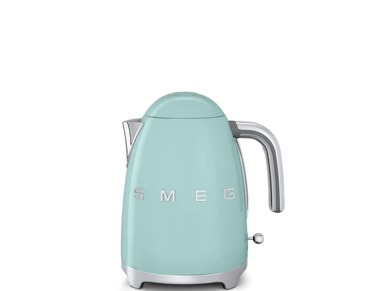 Smeg KLF03PGEU, 1,7 l, 2400 W, Grön, Rostfritt stål, Vattennivå indikator, Överhettningsskydd