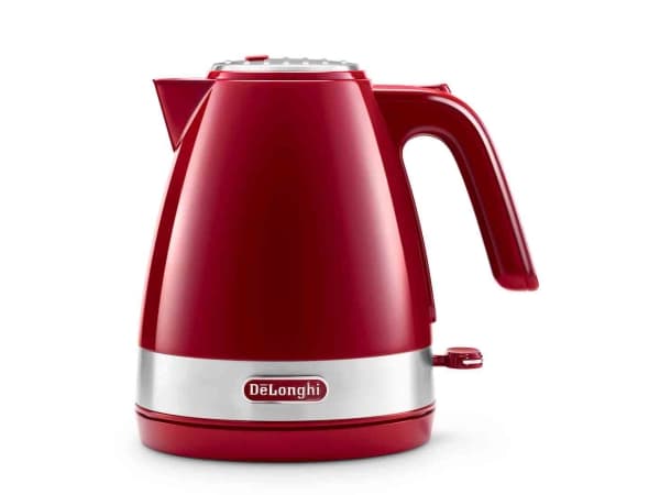 DeLonghi KBLA2000.R, 1 l, 2000 W, Rød, Plastikk, Rustfritt stål, Vannivåindikator, Overopphetningsbeskyttelse