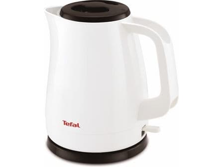 Tefal KO150110, 1,5 l, Svart, Hvit, Plastikk, Manuell, 1 år, 2400 W