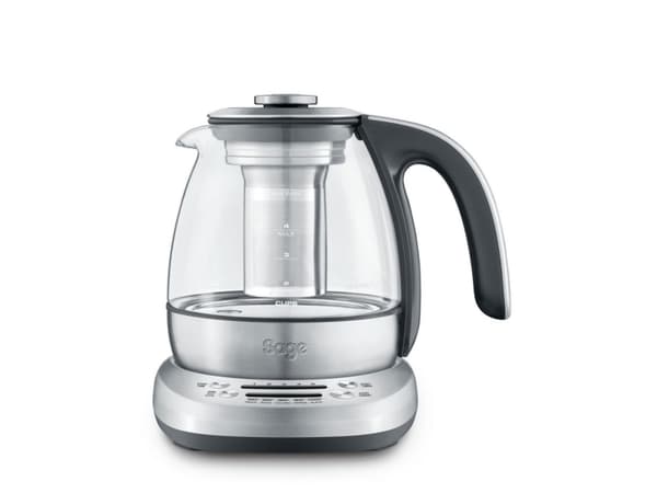 Sage Sage Tea maker Smart Tea infuser infuser compact stainless Grå, Translucent