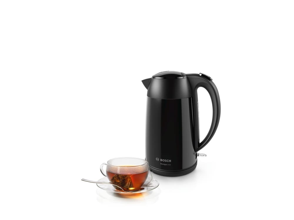 Bosch TWK3P423 vattenkokare 1,7 l 2400 W Svart