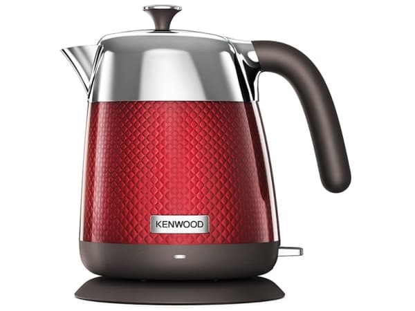 Kenwood ZJM810RD, 1,6 l, 2200 W, Svart, Röd, Silver, Rostfritt stål, Vattennivå indikator, Sladdlös
