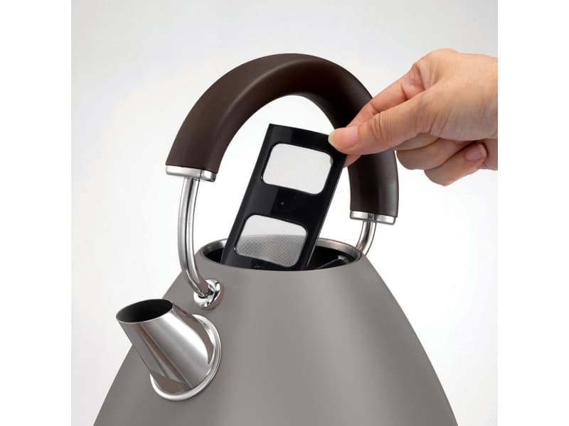 Morphy Richards Retro Accents, 1,5 l, 2200 W, Grå, Gjuten aluminium, Vattennivå indikator, Överhettningsskydd