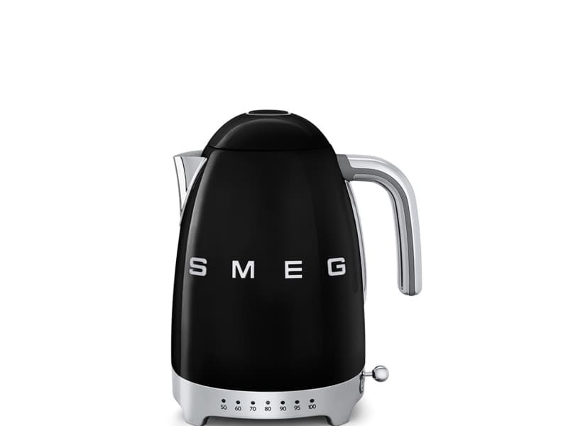Smeg 50's Style KLF04BLEU - Vattenkokare - 1.7 liter - 2.4 kW - svart